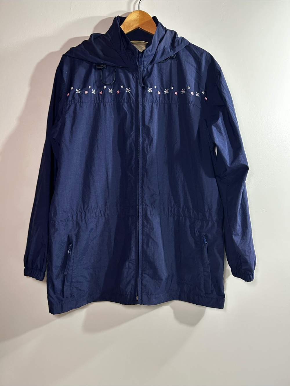 Northern Reflections Women’s Navy Lightweight Rain Jacket